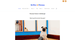Desktop Screenshot of griffenfitness.com
